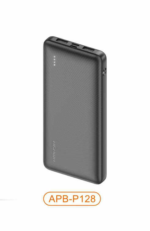 Amaya APB-P128 3D Texture 2.4A Fast Charger 10000mAh Power Bank