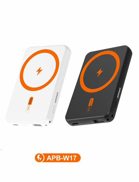 Amaya APB-W17 Magnetic 15W + 22.5W Super Fast 5000mAh Power Bank