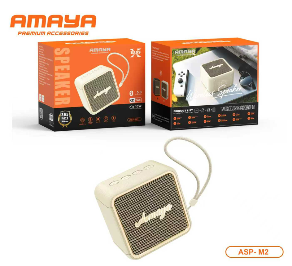 Amaya ASP-M2 8W Desktop Stereo Speaker