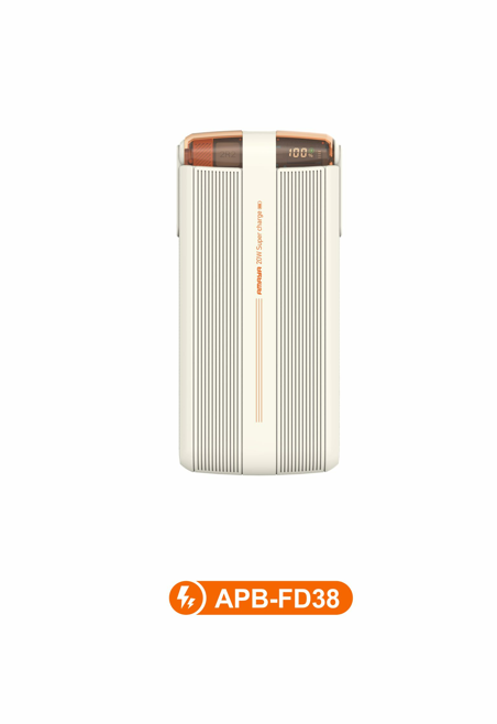 Amaya APB-FD38 22.5W Super Fast 10000mAh Power Bank with Built-in Cable