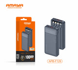 Amaya APB-F129 3D Texture 22.5W Fast Charger 10000mAh Power Bank