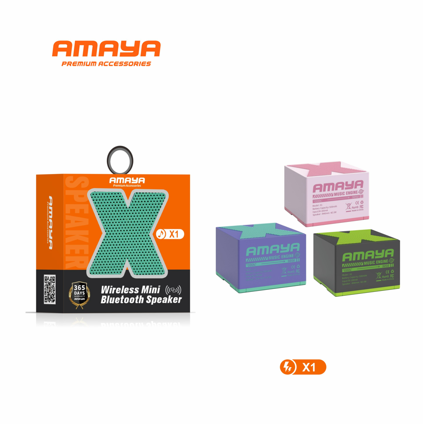 Amaya X1 Mini Metal Portable Couplet Speaker