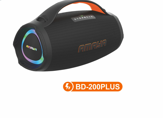 Amaya BD-200PLU Battle Drum Outdoor Bluetooth Speaker