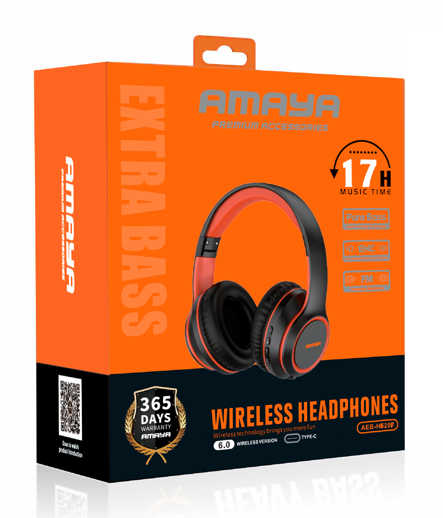 Amaya AEB-H520F Headset with Audio Recording Function