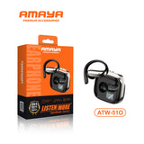 Amaya ATW-510 Digital Display Open Sports Music Headphones