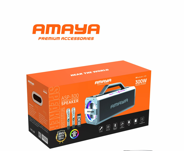 Amaya ASP-300 300W High-End Outdoor Karaoke Speaker
