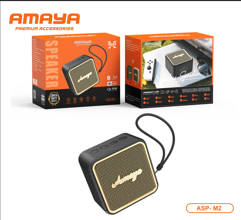Amaya ASP-M2 8W Desktop Stereo Speaker