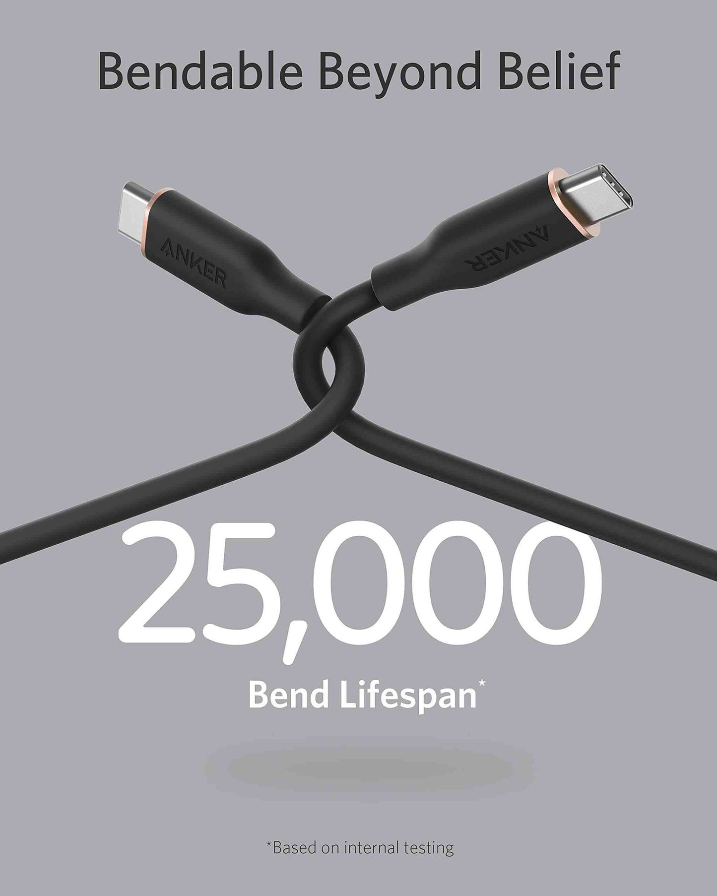 240w Anker PowerLine Flow USB-C to C Cable