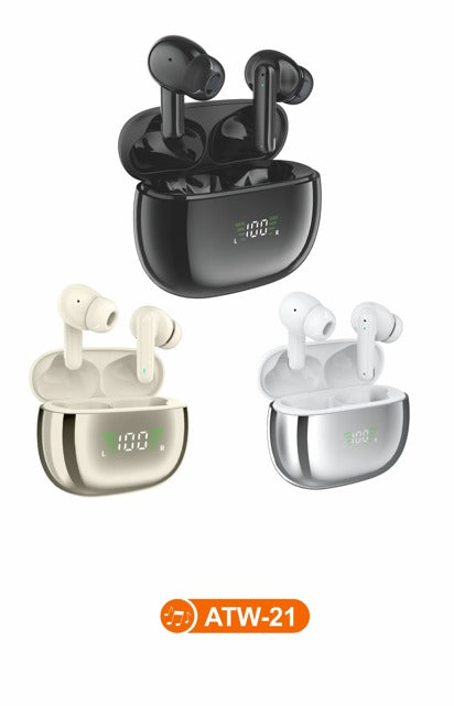Amaya ATW-21B Wireless Stereo Earbuds
