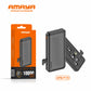 Amaya APB-P119 Wavy Pattern 2A Fast Charging 10000mAh Flashlight Power Bank