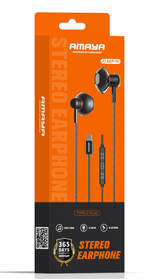 Amaya AEP-19 Stereo Headphone