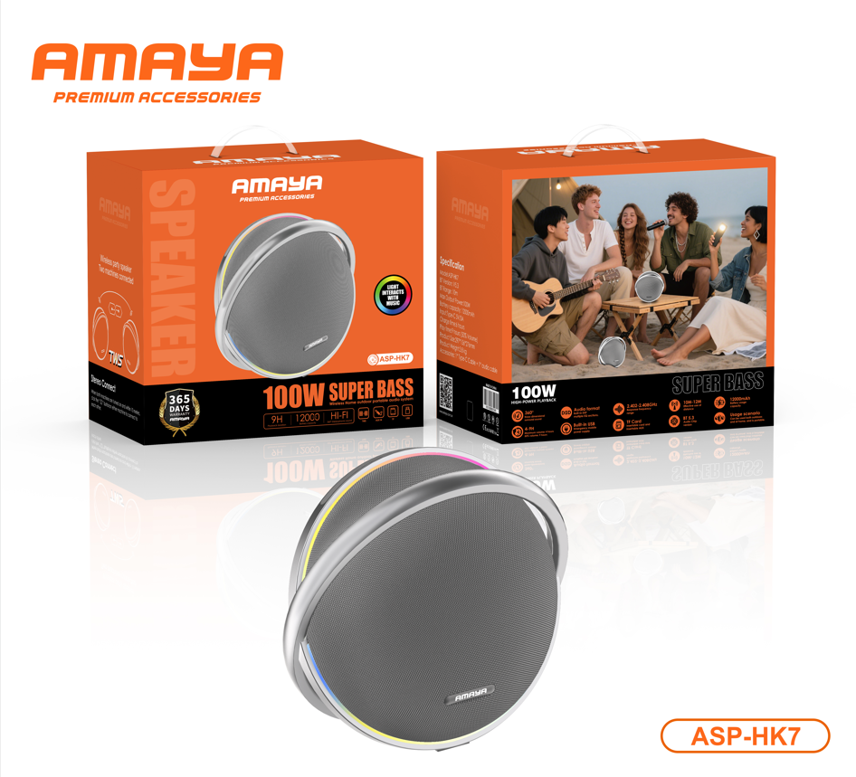 Amaya ASP-HK7 100W Home Stereo High-Power Audio System