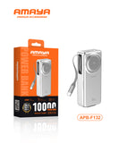Amaya APB-F132 45W Super Fast 10000mAh Power Bank with Retractable Cable