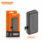 Amaya APB-P219 Wavy Pattern 2A 20000mAh Flashlight Power Bank