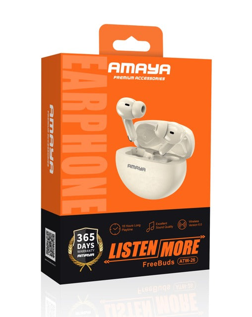Amaya ATW-26 Wireless Stereo Bluetooth Earbuds