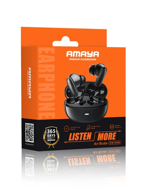Amaya ATW-TK05S Wireless Stereo Bluetooth Earbuds