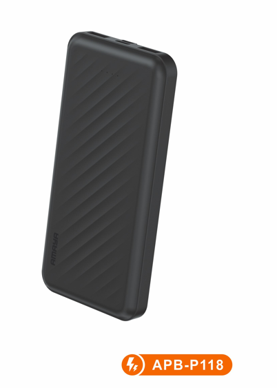Amaya APB-P118 Wavy Pattern 2A Fast Charging 10000mAh Power Bank