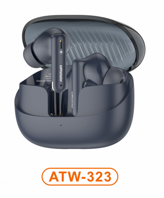 Amaya ATW-323 Wavy Pattern Wireless Stereo Earbuds