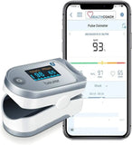 Beurer PO60 Pulse Oximeter with Bluetooth, Measures Heart Rate and arterial Oxygen Saturation