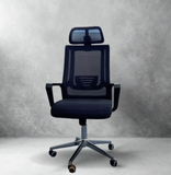AVRIN Black Ergonomic High Back Mesh Office Chair – Premium Comfort & Modern Design