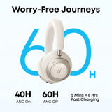 Soundcore Space One Pro | Flexi Curve Over-Ear Headphone