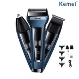 Kemei KM-6541 3 In 1 Trimmer Rechargeable Grooming Kit
