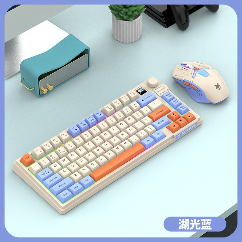 Hyun Silver Fox K920 Wireless Bluetooth Keyboard Mouse Combo
