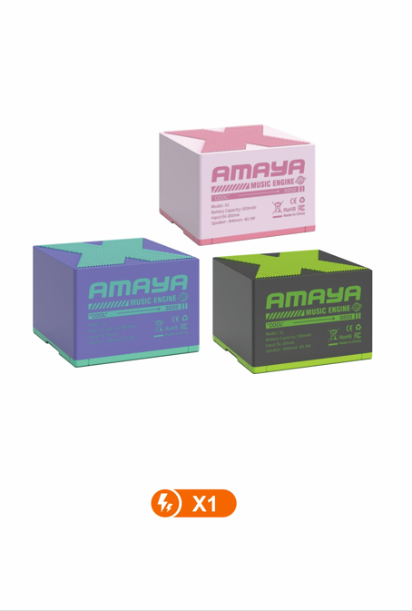 Amaya X1 Mini Metal Portable Couplet Speaker