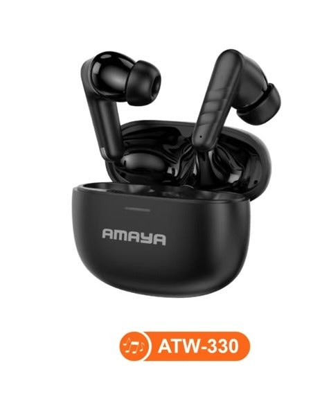 Amaya ATW-330 Max Wavy Pattern Wireless Stereo Earbuds
