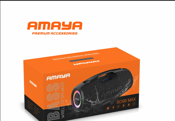 Amaya BD99 MAX Battle Drum Outdoor Bluetooth Speaker