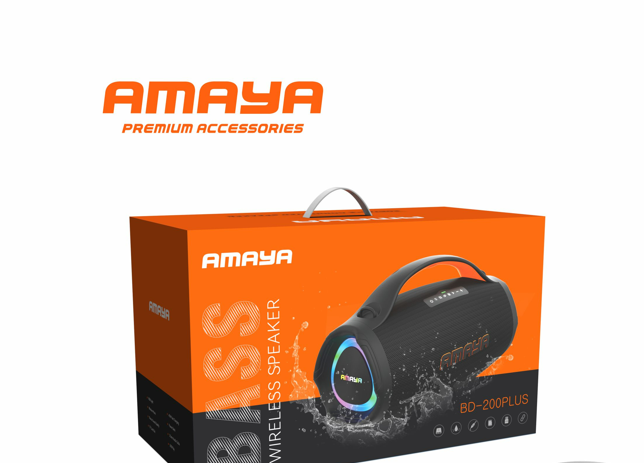 Amaya BD-200PLU Battle Drum Outdoor Bluetooth Speaker