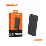 Amaya APB-P118 Wavy Pattern 2A Fast Charging 10000mAh Power Bank