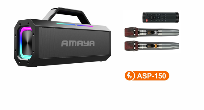 Amaya ASP-150 150W High-End Outdoor Karaoke Speaker