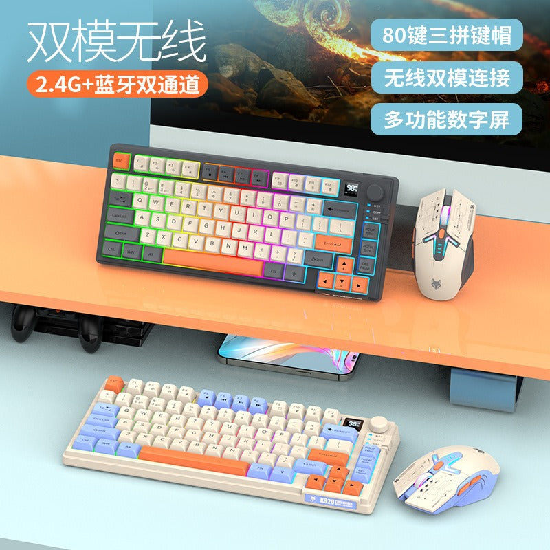 Hyun Silver Fox K920 Wireless Bluetooth Keyboard Mouse Combo