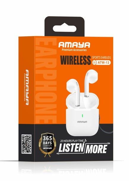 Amaya ATW-13 Wireless Stereo Earbuds