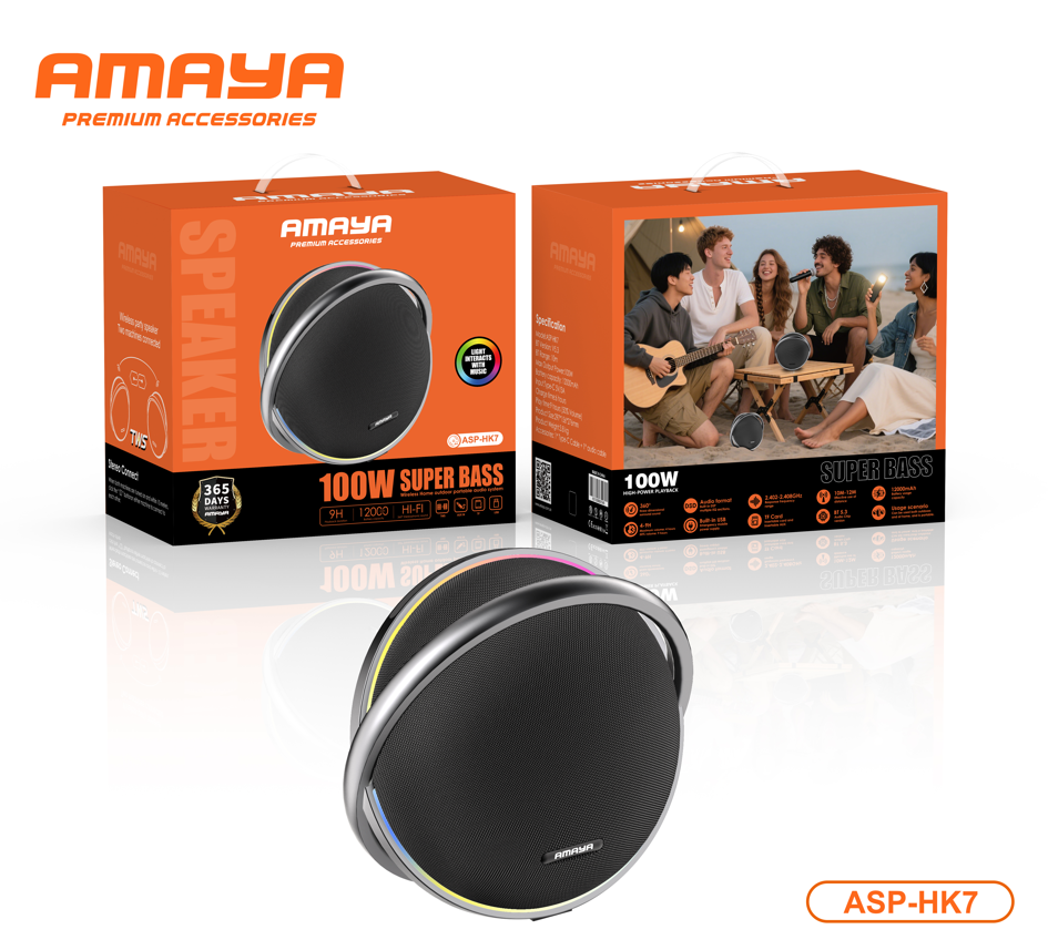 Amaya ASP-HK7 100W Home Stereo High-Power Audio System