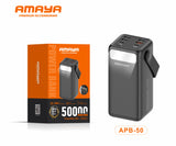 Amaya APB-50 22.5W Super Fast 50000mAh Power Bank with Built-in Cable