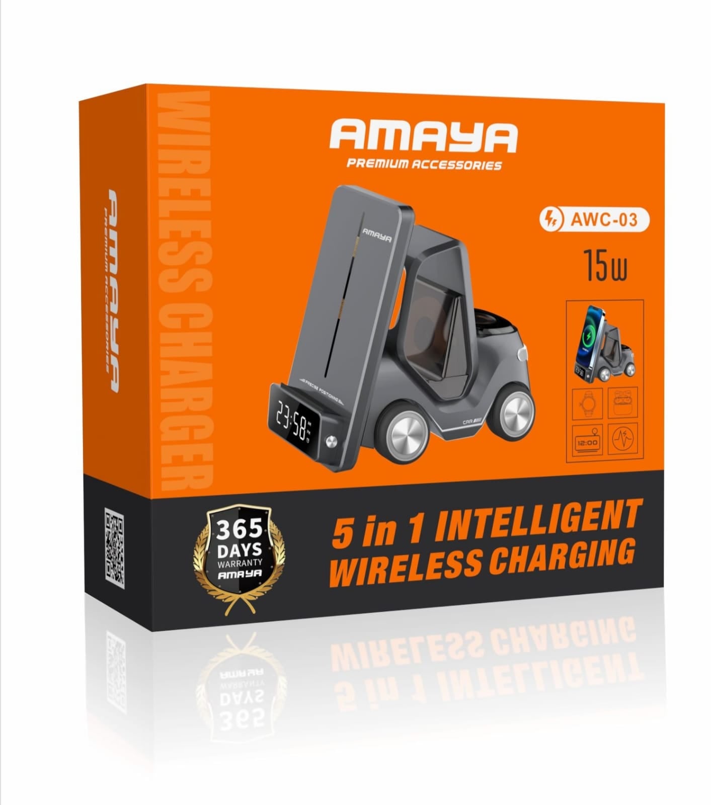 Amaya AWC-03 5-in-1 Wireless Charger