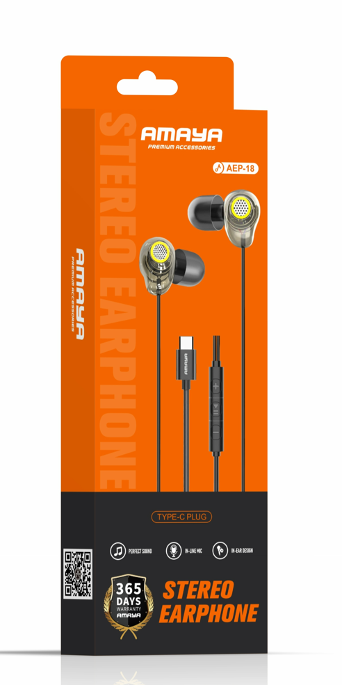 Amaya AEP-18 Stereo Headphone